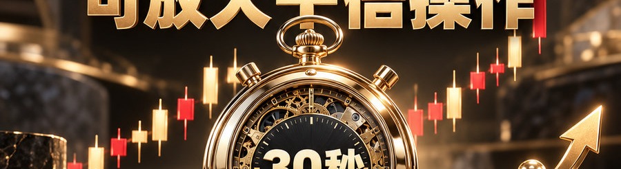 Turbo Flow；2 [coin engraved ₿]；30秒极速操作；可放大千倍操作；30秒；体验一下